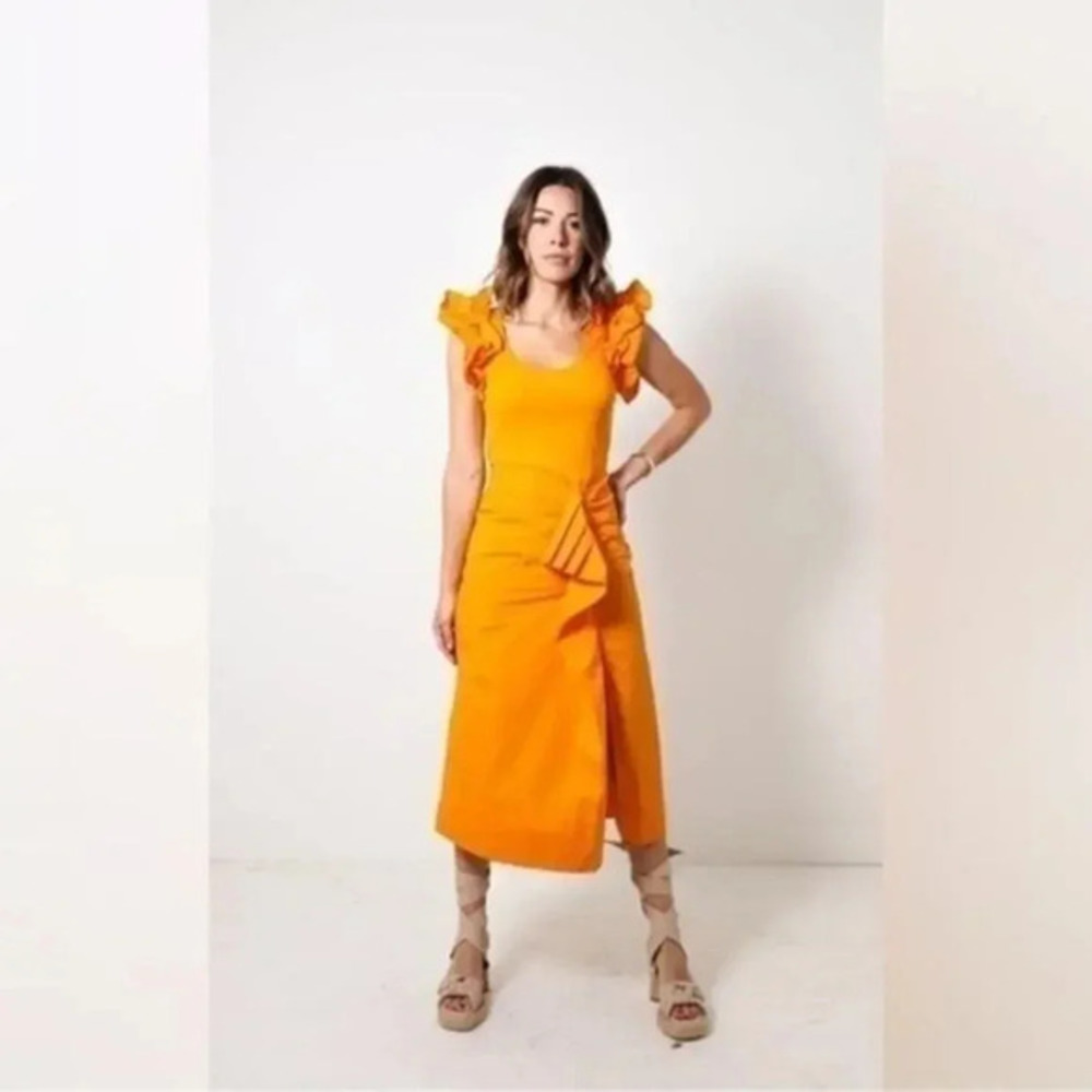 Ulla Johnson Isabella Dress Marigold B1519